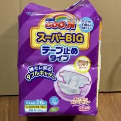 Goon GOO.N 슈퍼 빅 기저귀 테이프 스토퍼, 28개 팩