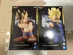 未開封　超サイヤ人2孫悟空&魔人ベジータ　グランディスタ②