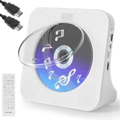 DVDプレーヤー bluetooth送受信 HDMI CD対応 CDプレーヤー