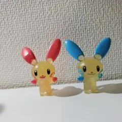 モンコレ初期 プラスル マイナン 2点セット ポケモン フィギュア