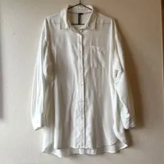 【最終値下げ美品★】HK WORKS LONDON ホワイト 長袖 ボタンシャツ
