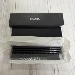 新品】CHANEL シャネル 文房具セット ペンケース 鉛筆 定規 ノベルティ