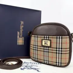 極美品】バーバリーズ リュック ノバチェック シャドーホース レザー 