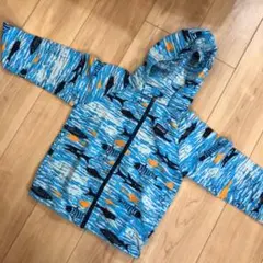 パタゴニア　バギーズジャケット　5T 魚柄