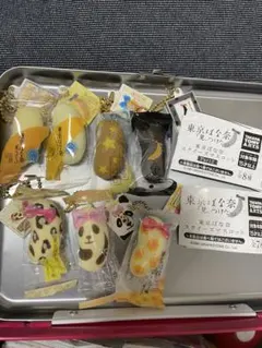 東京ばな奈　スクイーズマスコット7個セット