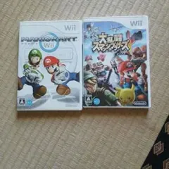 【お得】マリオカートwii　スマブラX　wii