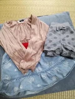 【女児服３点セット♪】コムサ含む トップス/スカート等 size120