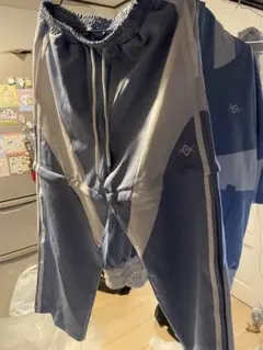 最終価格！REFLEM 青 ストライプ ジャケットとパンツセット