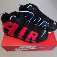AIR MORE UPTEMPO'96 ブラック/ユニバーシティレッド/ネイビー