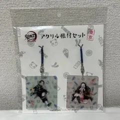 鬼滅の刃 全集中展 無限列車編 遊郭編 アクリル根付セット 炭治郎 禰豆子