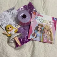 ハッピーセット　マクドナルド　おまけ　ねこねこプリンセス　リカちゃん　DVD