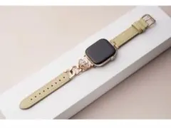 CASETYBOX Apple Watch バンド カメリア　ベージュ　本革