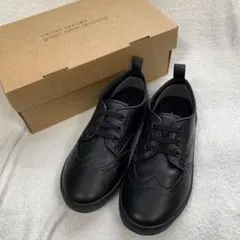 フォーマルシューズ 20cm 19.5cm ウィングチップスニーカー 男の子