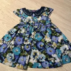 ANNA SUI 花柄ワンピース 90美品のサムネイル