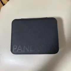 未使用 □ パンドラ PANDORA ジュエリーボックス ミラー付き 黒ピンク