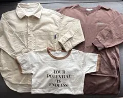 美品⭐︎b.ROOM ビールーム 子供服 セット 半袖 長袖110 まとめ売りのサムネイル