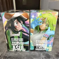 僕のヒーローアカデミア 葉隠透 蛙吹梅雨　GLITTER&GLAMOURSセット