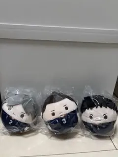 ハイキュー!! ふわコロりん3 東峰旭 菅原孝支 澤村大地 烏野3点セット