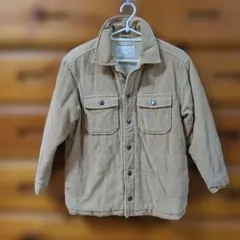 ZARA　ザラ　キッズ　ベージュ　　コーデュロイ　ジャケット裏地ボア　8/128