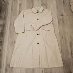 ✨美品✨【Freeサイズ】ピンクベージュ トレンチコート