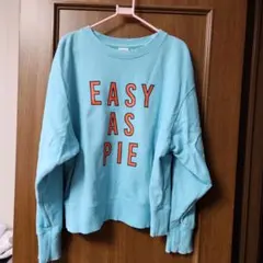 RODEO CROWNS ライトブルー トレーナー