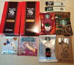 ドリップコーヒーと紅茶のセット