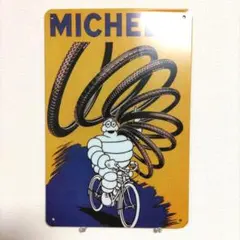 ブリキ看板　ミシュラン　MICHELIN　アメリカン雑貨