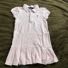 ラルフローレン　ワンポイント　24M ワンピース　ピンク