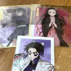 鬼滅の刃 クリア色紙、ブロマイドセット
