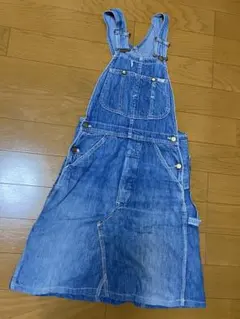 Lee デニムブルー サロペットスカート