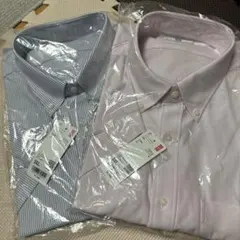 【新品未使用】ユニクロ　ドライノンアイロン　ジャージーシャツ　半袖　大きいサイズ