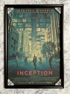 「インセプション/レオナルド・ディカプリオ　レトロ調 ポスター　A」jo-db