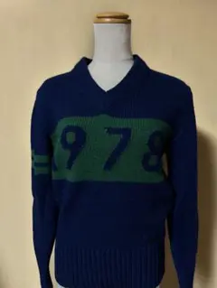 DIESEL Vネックニットセーター メンズ