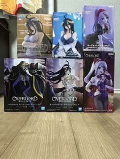 オーバーロード　OVERLORD フィギュア 6点セット