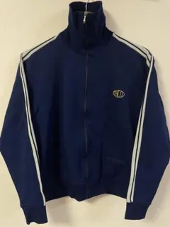 アディダス 60s 70s ワールドマーク 2nd トラックジャケット 紺色