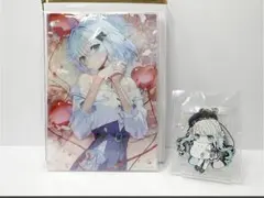 ひなビタ くじ お誕生日記念 咲子 C賞 色紙 D賞 缶バッジ 倉野川×倉吉