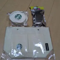 Starbucks スタバ　バッグインバッグ　クリアポーチ　コインケース