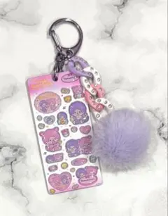 モンチッチ シール型プレート キーホルダーのサムネイル