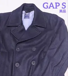 美品 GAP S ウール ピーコート ネイビー Pコート オールドギャップ