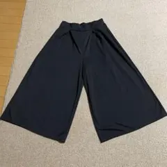 ガウチョパンツ 黒