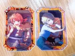 学園アイドルマスター　花海佑芽　藤田ことね　ジュエルカードコレクション　学マス