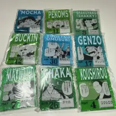 ワンピース ベースショップ 一番くじ アクリルブロックチャーム　9個セット