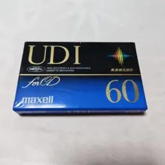 maxell UDI 60 ノーマルカセットテープ