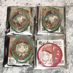 魔男のイチ ゴクラク 魔女の鏡ホログラム缶バッジ - メルカリ