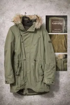 FLASH REPORT Vintage Fatiguesファーモッズコート