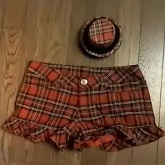 新品、未使用！キッズチェック　チェックボトムス
