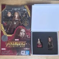 ヤ*ー様 S.H.Figuarts スカーレットウィッチ 閃回 カスタムヘッド、