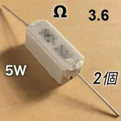 3.6Ω 5W 시멘트 저항 3.6옴