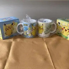 【1/23大幅値下げ！】ポケモン マグカップ 2個セット ピカチュウワイモバ