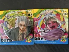 サカモトデイズ コレクション缶バッジ 第2弾 坂本&シン 虎丸 セット